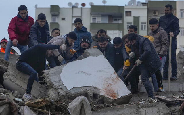 rescate APTOPIX Turkey Earthquake