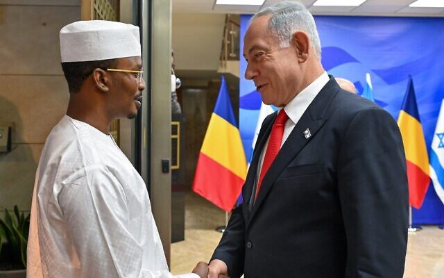 israel Miércoles-presidente-de-Chad