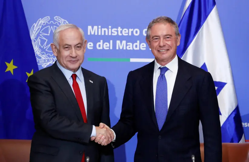 Viernes-Netanyahu-con-ministro-italiano marzo