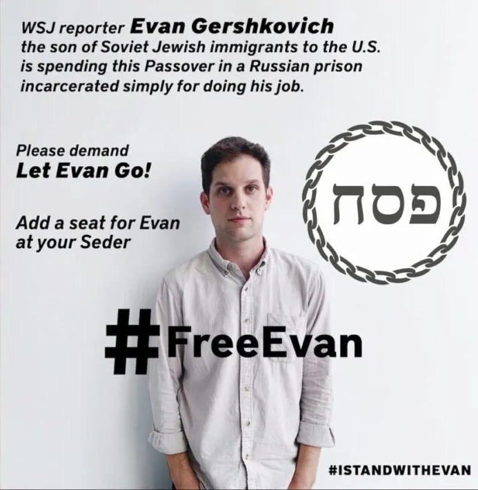 Evan Gershkovich campaña