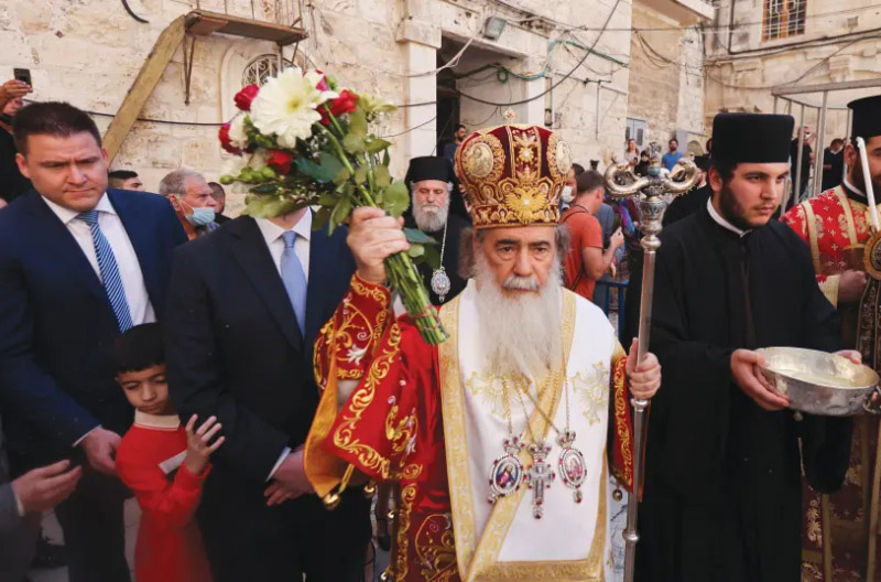 Patriarca-ortodoxo-griego-de-Jerusalen líbano