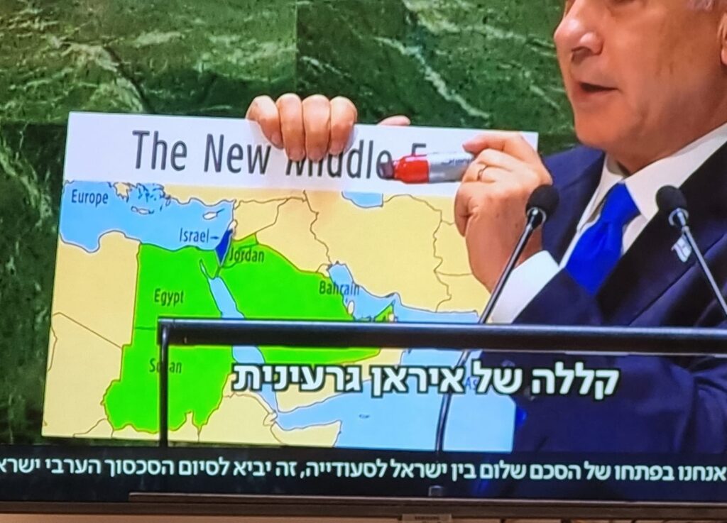 Mapa-Netanyahu oriente