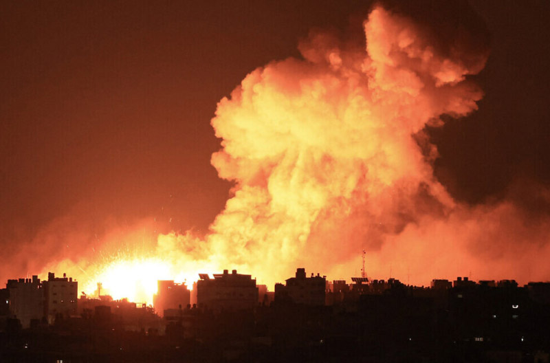 Miercoles-bombardeo-en-Gaza octubre
