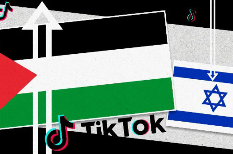 TikTok-Palestina-Israel conflicto