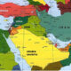 Mapa Medio Oriente