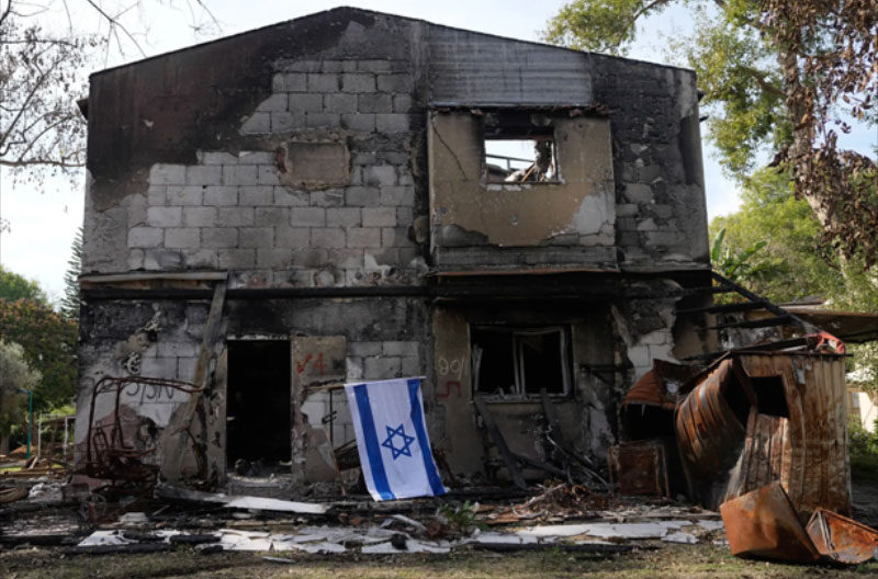Casa-destruida-kibutz-Beeri-AP genocidio