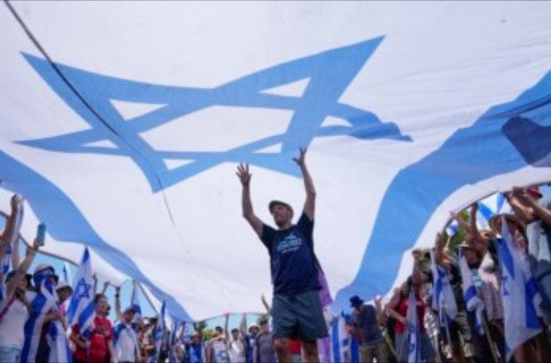 Protesta-en-Israel-por-reforma-judicial-VoA solidaridad