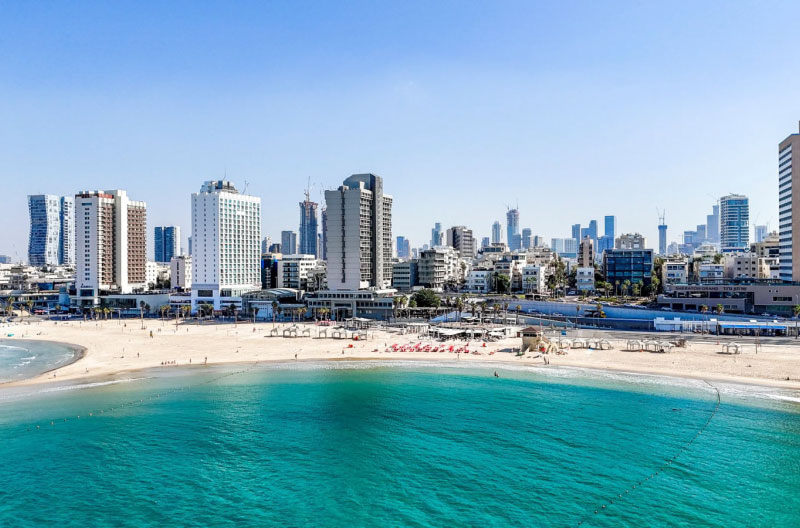 Playa-de-Tel-Aviv bandera