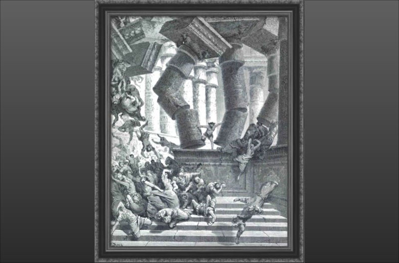 Sanson-Gustave-Dore filisteos