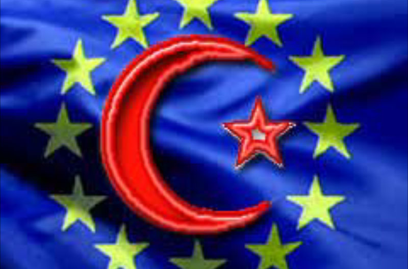 Bandera-Eurabia europa