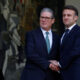 Macron y Starmer - Reuters francia