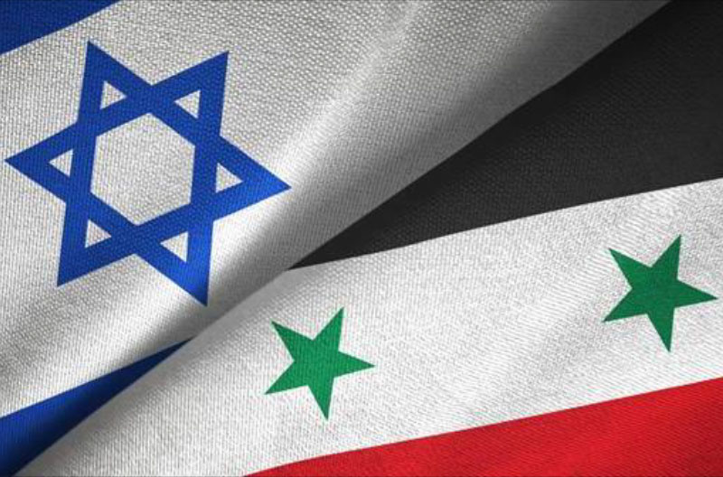 Banderas-Israel-y-Siria seguridad