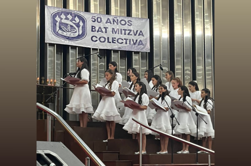 Bat-Mitzva-colectiva ceremonia
