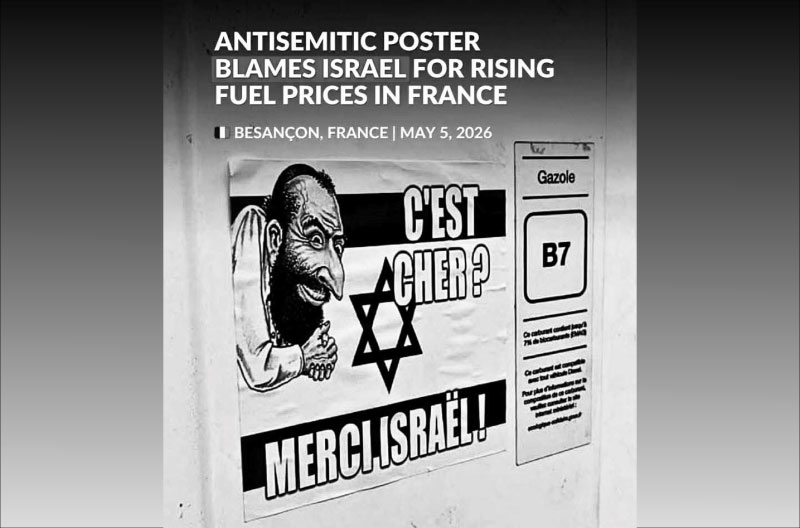 Poster-antisemita-en-Paris antisemitismo