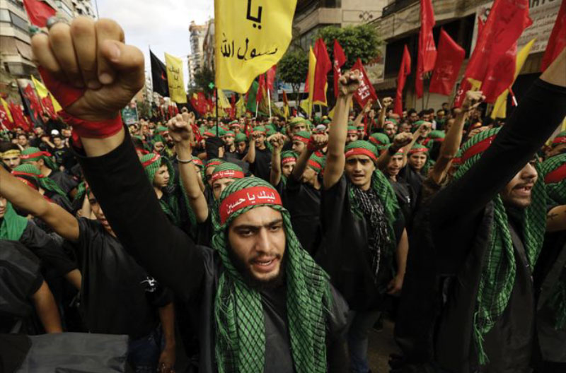Simpatizantes-de hezbolá en-Beirut-2015-AFP