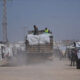 Camion-con-ayuda-Kerem-Shalom-AP ayuda
